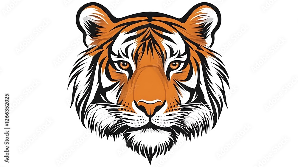 Majestic Tiger Head: A Powerful Symbol of Wild Beauty Majestic Tiger Head: A Powerful Symbol of Wild Beauty