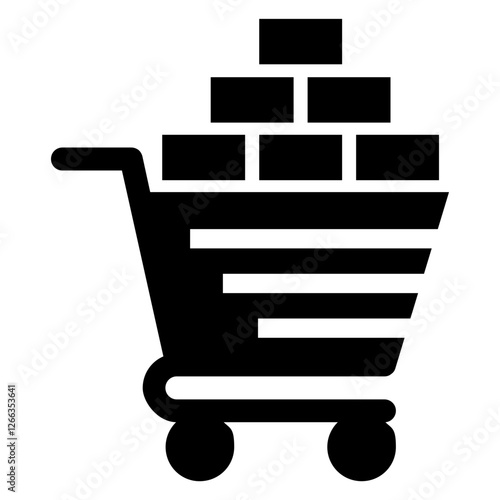 Shopping Basket, Buy Button & E-commerce Symbols