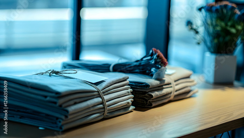 Wallpaper Mural Valentine's Memorable Gifts: Neatly Stacked Delicate Wrappings & Heartfelt Notes for Your Loved One Torontodigital.ca