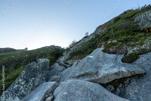Kinpusan, Mt. Asahidake and surrounding views