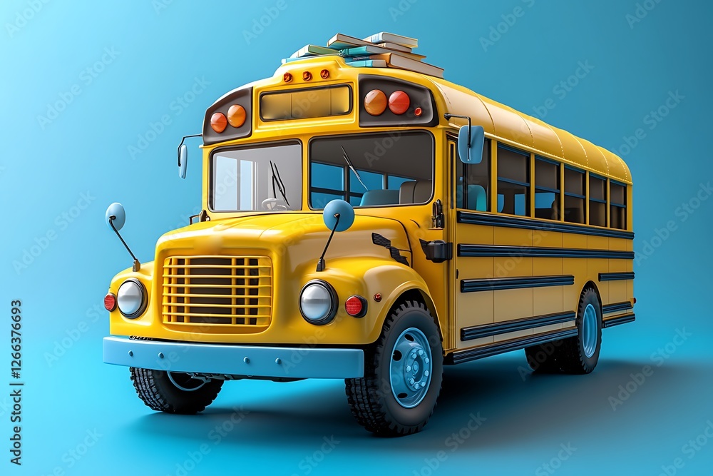 School Bus Isolated School Bus Isolated