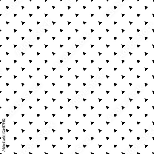 Black Triangle45D Seamless Transparent Pattern Tile