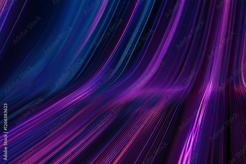 Fototapeta premium Tech line background, negative space, low saturation, regularity.