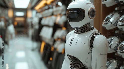 Wallpaper Mural The White Messenger of Future Technology Torontodigital.ca