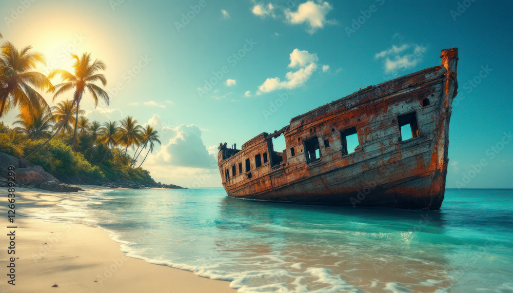 old ship on the sea old ship on the sea