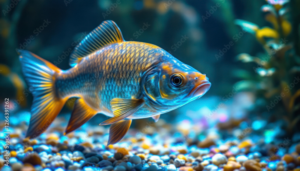 Fototapeta premium close up of a tropical fish