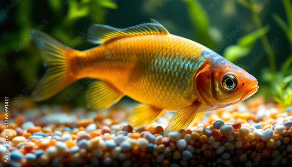 close up of a tropical fish