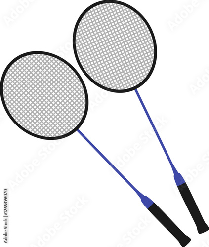Tennis Racket and Ball Illustration