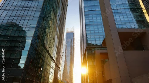 Sunlight Through Skyscrapers