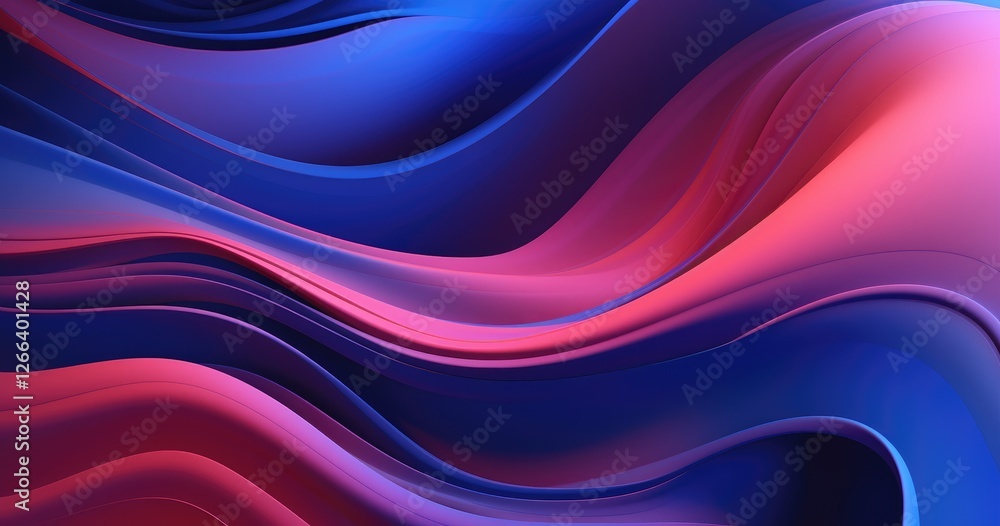 Fototapeta premium Abstract background with beautiful random gradient shapes, vector illustration, dark color palette