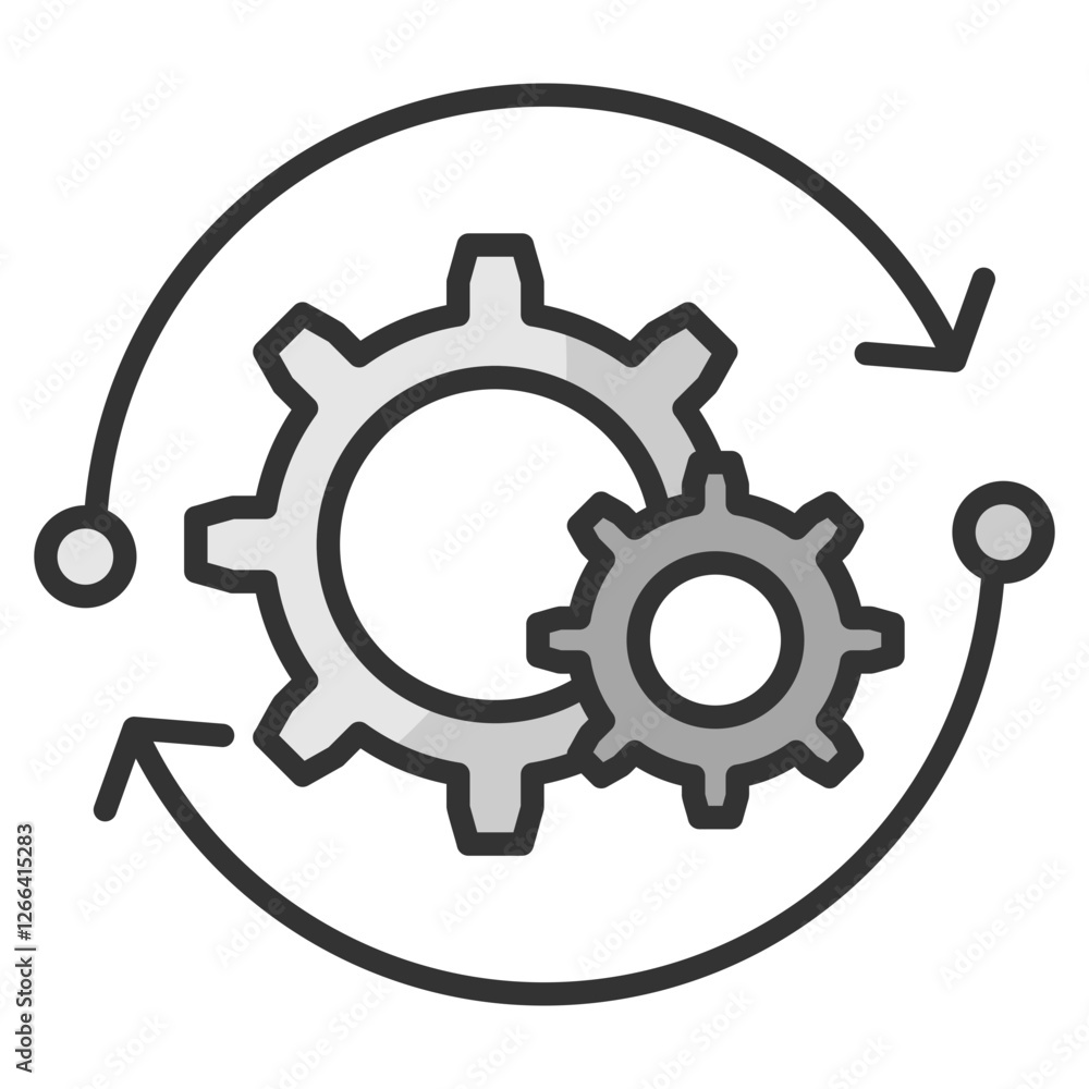 Process Icon Element For Design Process Icon Element For Design