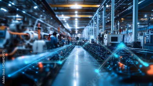 Factory automation, manufacturing, digital overlay, smart production