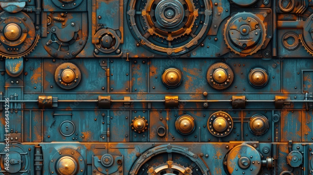 abstract complex shapes. art deco style. steampunk abstract complex shapes. art deco style. steampunk