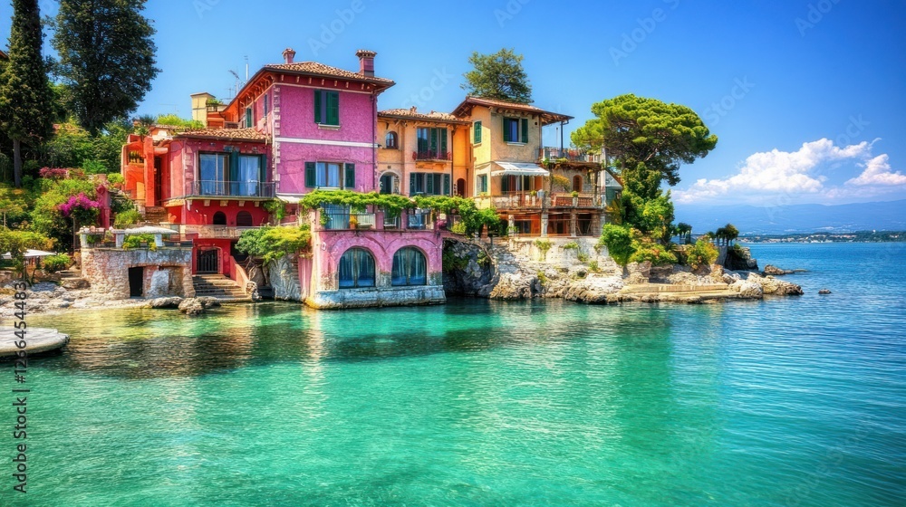 Picturesque Italian Lakeside Villas Picturesque Italian Lakeside Villas