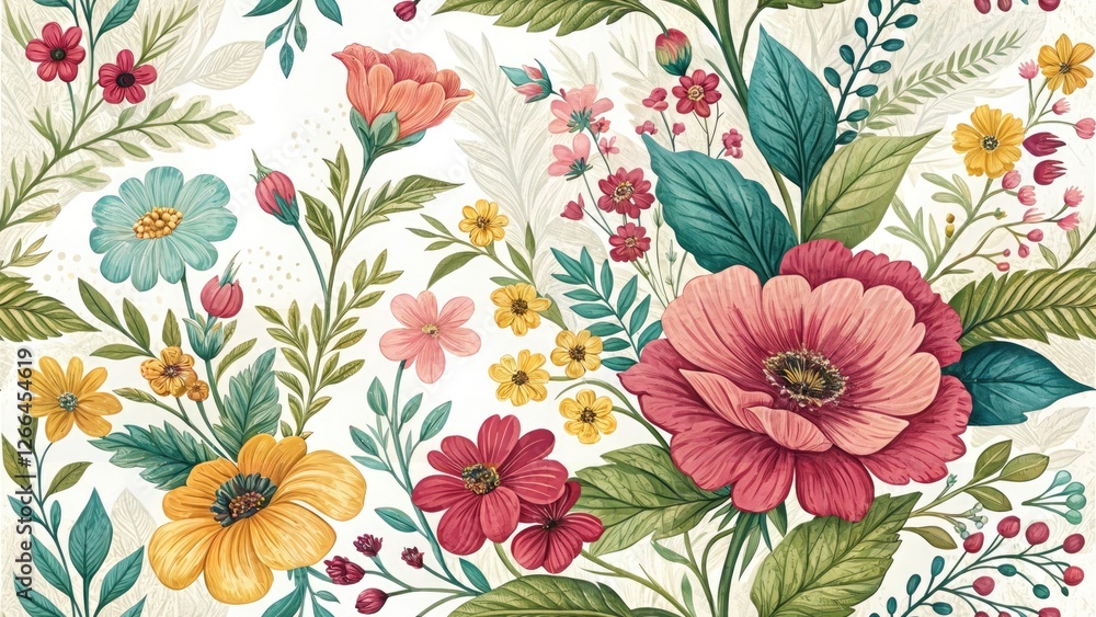 Floral Pattern Backdrop Photography: Elegant Botanical Designs, Spring Summer Flowers, Studio Photo Shoot, Nature Inspired, Artistic Backgrounds Floral Pattern Backdrop Photography: Elegant Botanical Designs, Spring Summer Flowers, Studio Photo Shoot, Nature Inspired, Artistic Backgrounds