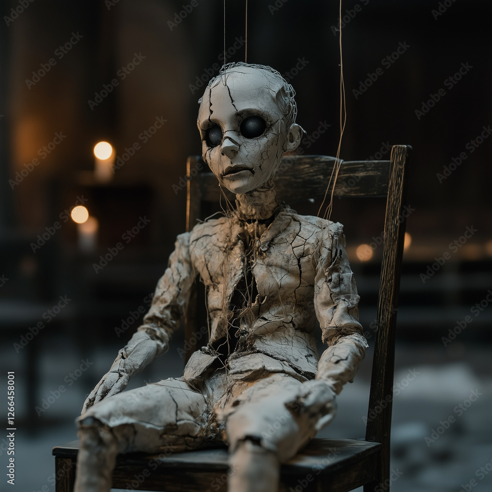 Naklejka premium marionette