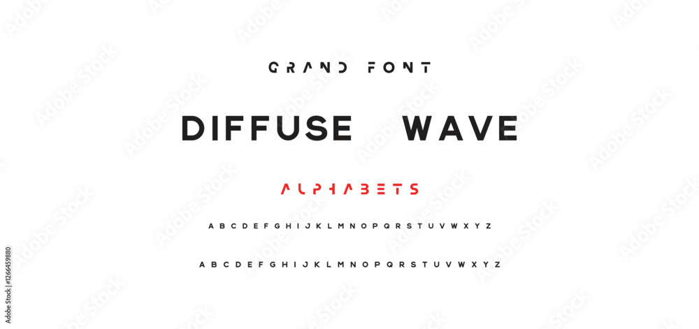 Obraz premium Minimal modern logo alphabet fonts. Typography minimalist urban sana serif digital fashion future creative logos fonts. vector illustration
