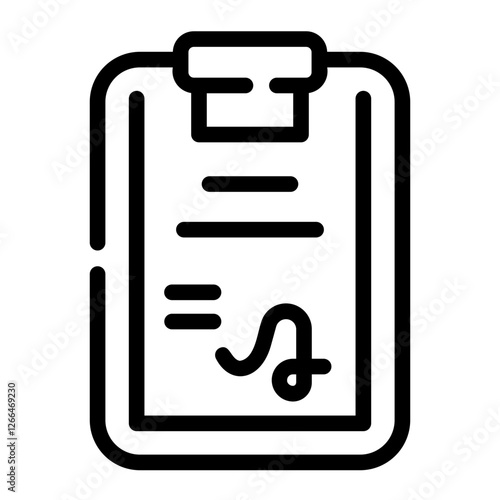 petition Line Icon