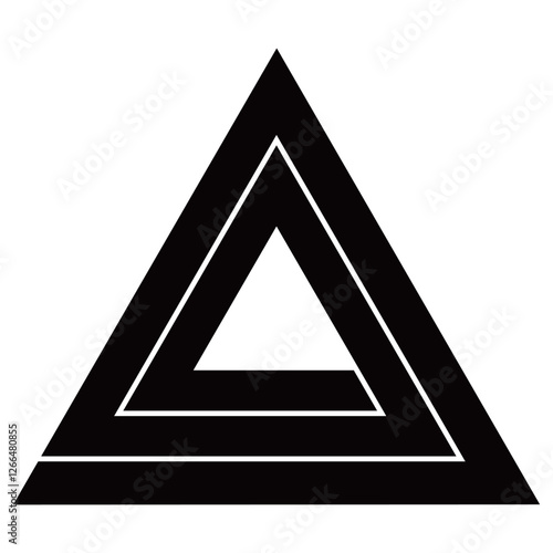 家紋です。鱗入り三角稲妻です。