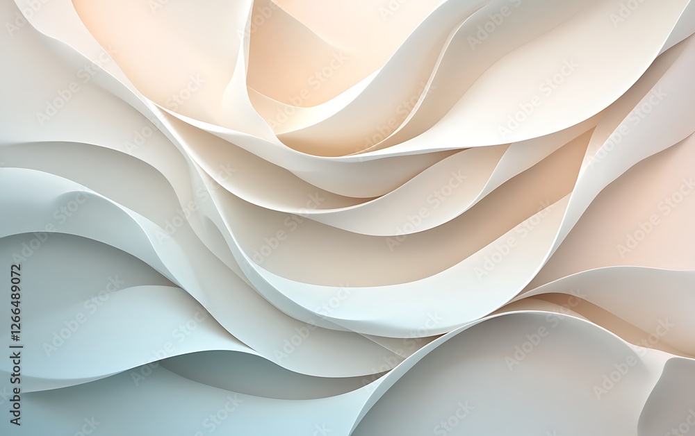 Obraz premium a white and grey waves