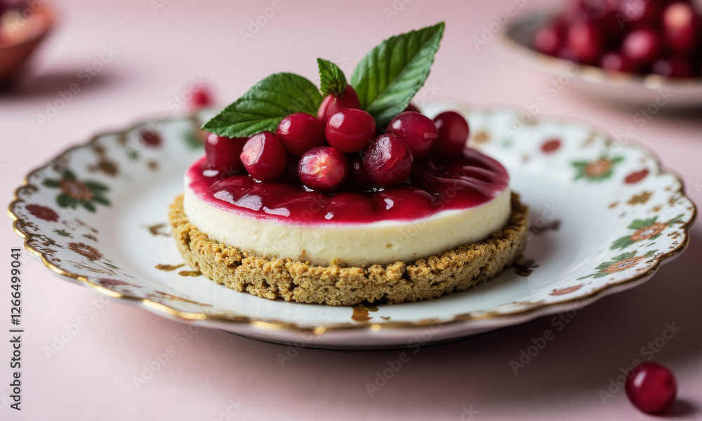Pomegranate White Chocolate Tart with Pistachio Crust Pomegranate White Chocolate Tart with Pistachio Crust