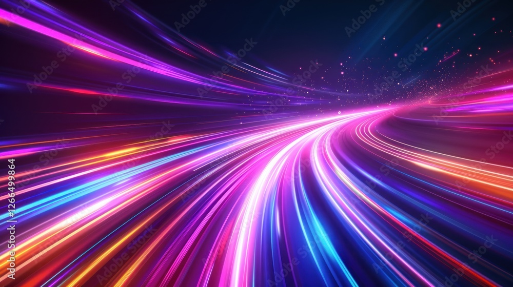 A purple and blue background with a lot of stars A purple and blue background with a lot of stars