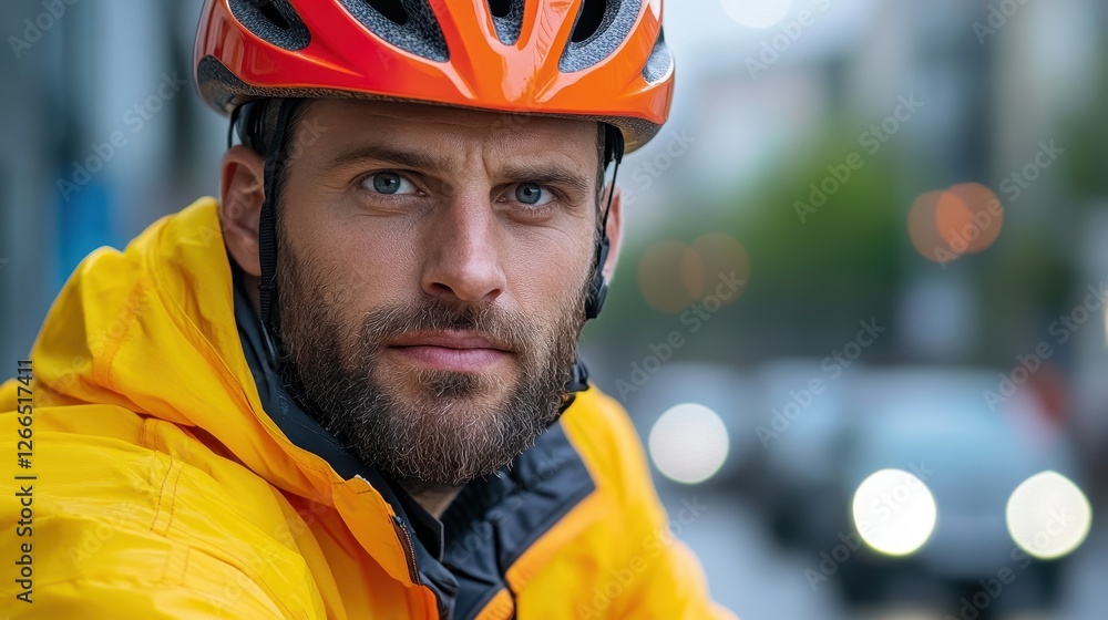 Cyclist with Smart Helmet Using GPS Technology on Urban Street Cyclist with Smart Helmet Using GPS Technology on Urban Street
