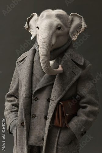 Elephant in a Suit