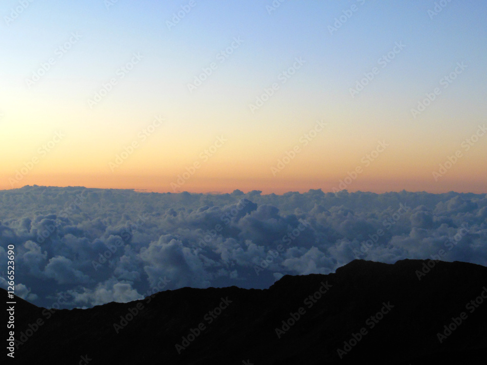 Haleakalā Sunrise Over the Clouds Haleakalā Sunrise Over the Clouds