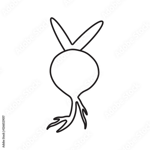 Storage Roots line icon