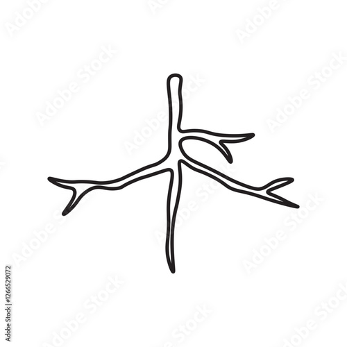 Taproot line icon