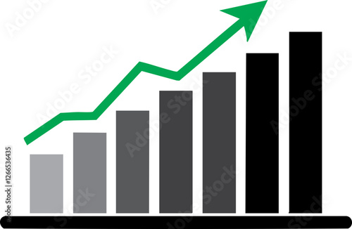 growth icon clour svg