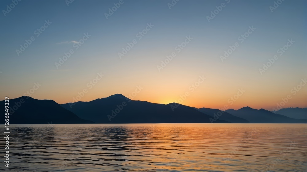 mountains in the distance with a body of water in the foreground mountains in the distance with a body of water in the foreground