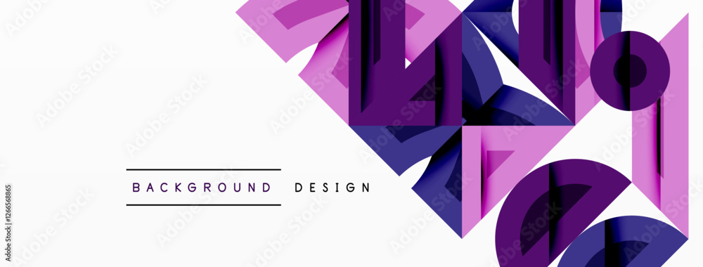 Abstract geometric background shapes forming a modern, symmetrical pattern. Bold contrast, smooth gradients, dynamic composition, futuristic style Abstract geometric background shapes forming a modern, symmetrical pattern. Bold contrast, smooth gradients, dynamic composition, futuristic style