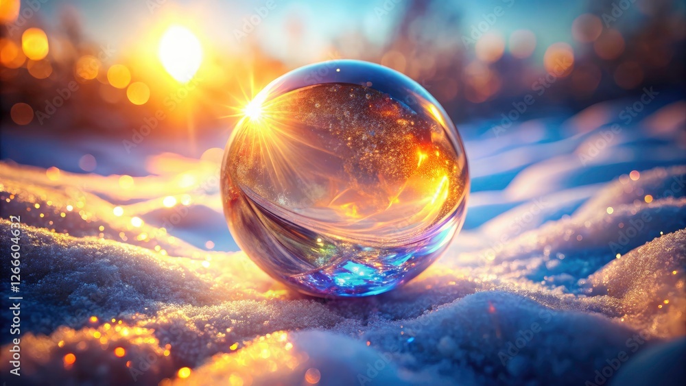 Mystical glowing orb photographed aerially; ambient light illuminates its white surface, creating ethereal beauty. Mystical glowing orb photographed aerially; ambient light illuminates its white surface, creating ethereal beauty.