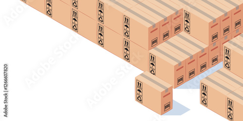 ISOMETRIC EXPEDITED DELIVERY ILLUSTRATION RT 001 