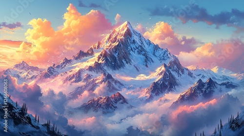 moutains and adverture background,illustration --ar 16:9 --stylize 450 --v 6.1 Job ID: d5583ac7-07ff-407e-9bee-3409665dae4e