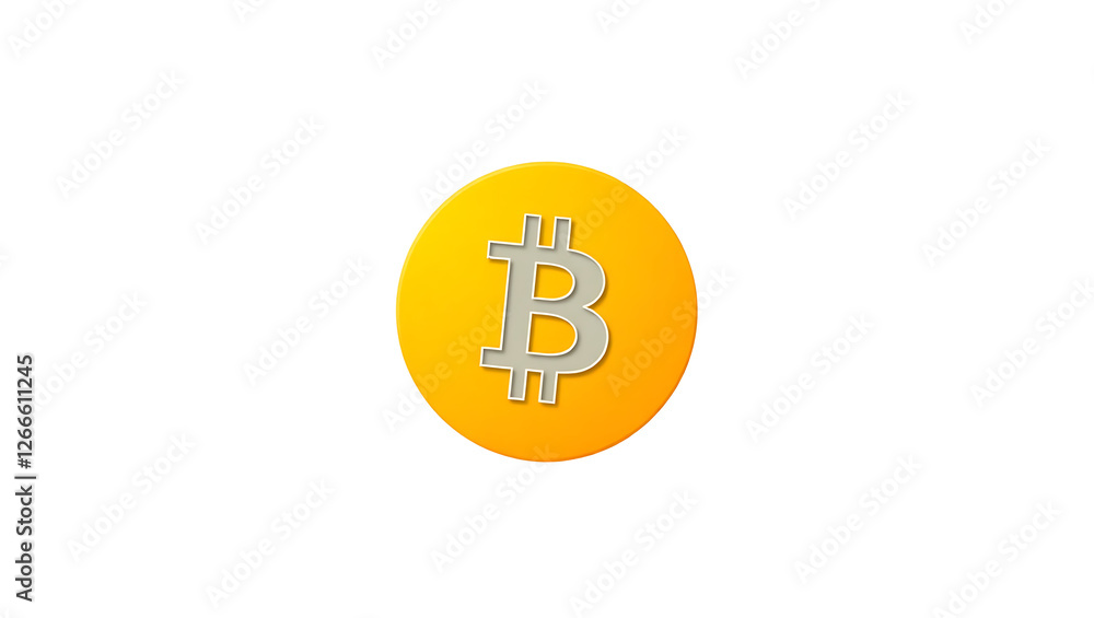bitcoin logo with minimalist design bitcoin logo with minimalist design