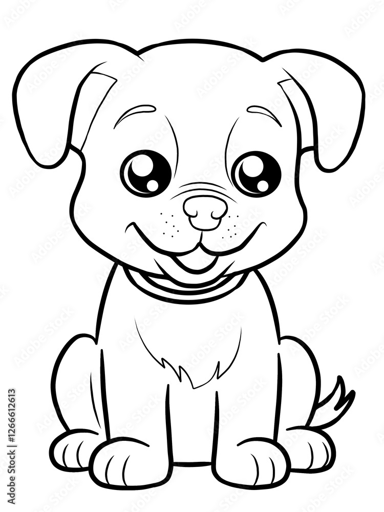 black and white animal coloring book dog black and white animal coloring book dog