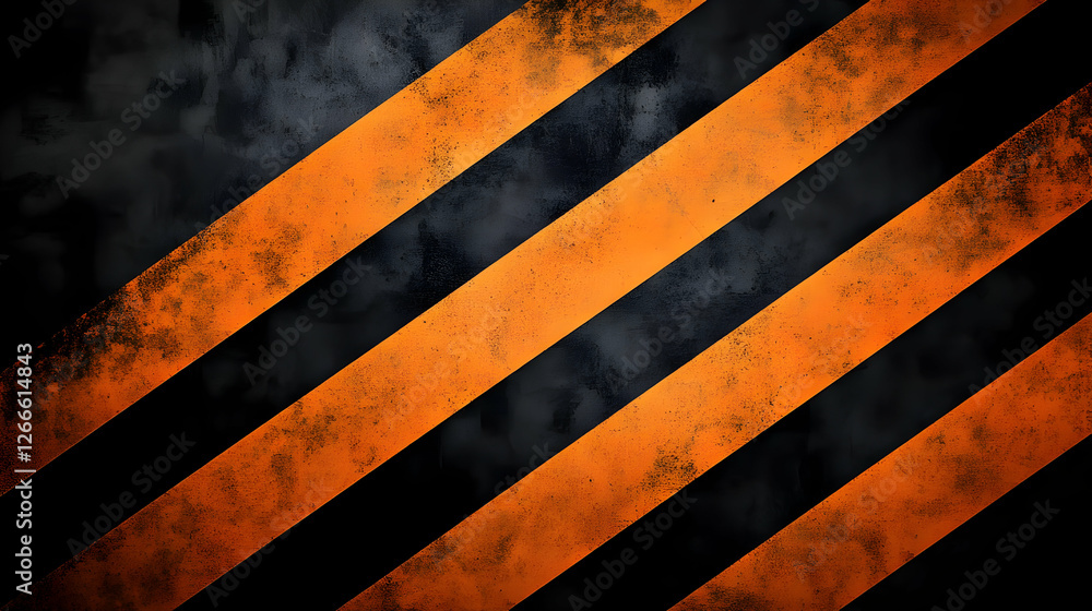 Grunge hazard stripes background Grunge hazard stripes background