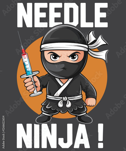 Funny Phlebotomist Quote Needle Ninja Phlebotomy Saying T-Shirt design vector, Funny Phlebotomist, Quote, Needle Ninja, Phlebotomy Saying T-Shirt, Needle Ninja shirt, Needle Ninja vintage, 