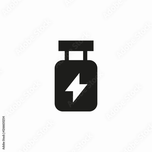 energy boost icon sign vector