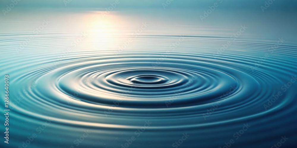 Serene Aqua Ripples A Study in Circular Water Patterns Formed by a Single Drop on a Calm Surface Under a Soft Light Serene Aqua Ripples A Study in Circular Water Patterns Formed by a Single Drop on a Calm Surface Under a Soft Light