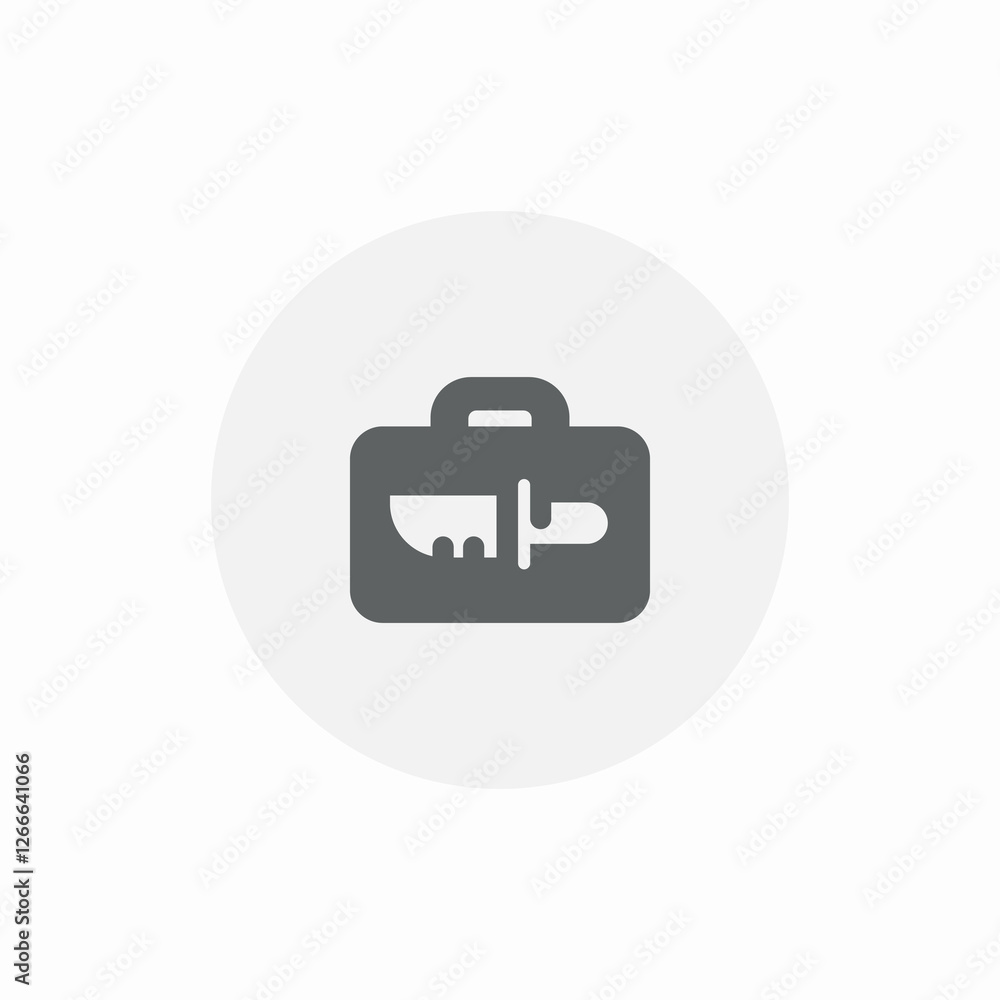 sharp weapon case icon sign vector sharp weapon case icon sign vector