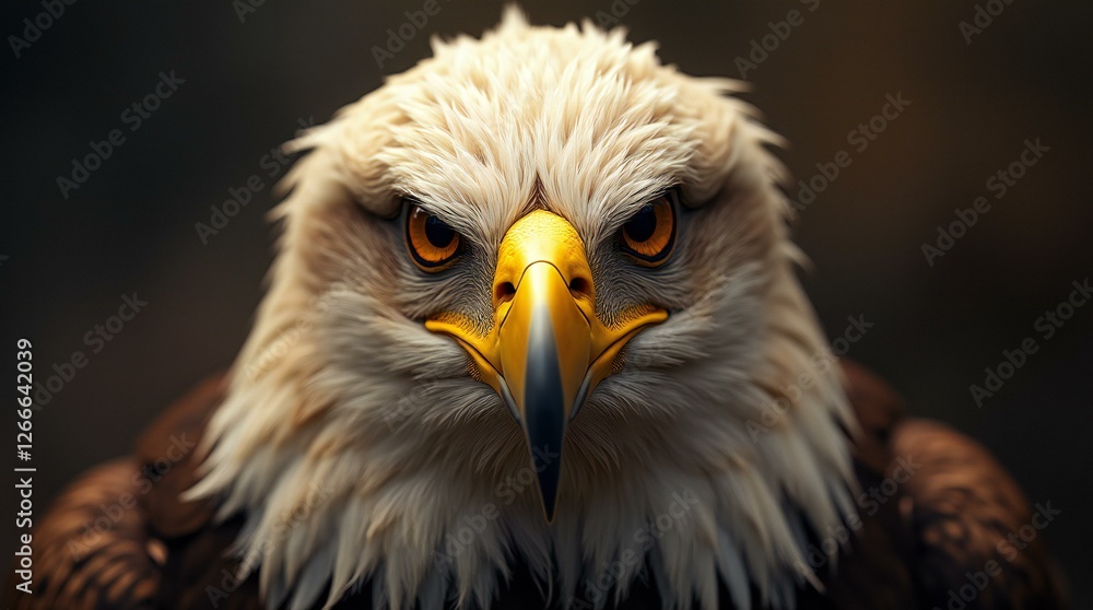 portrait of a bald eagle portrait of a bald eagle
