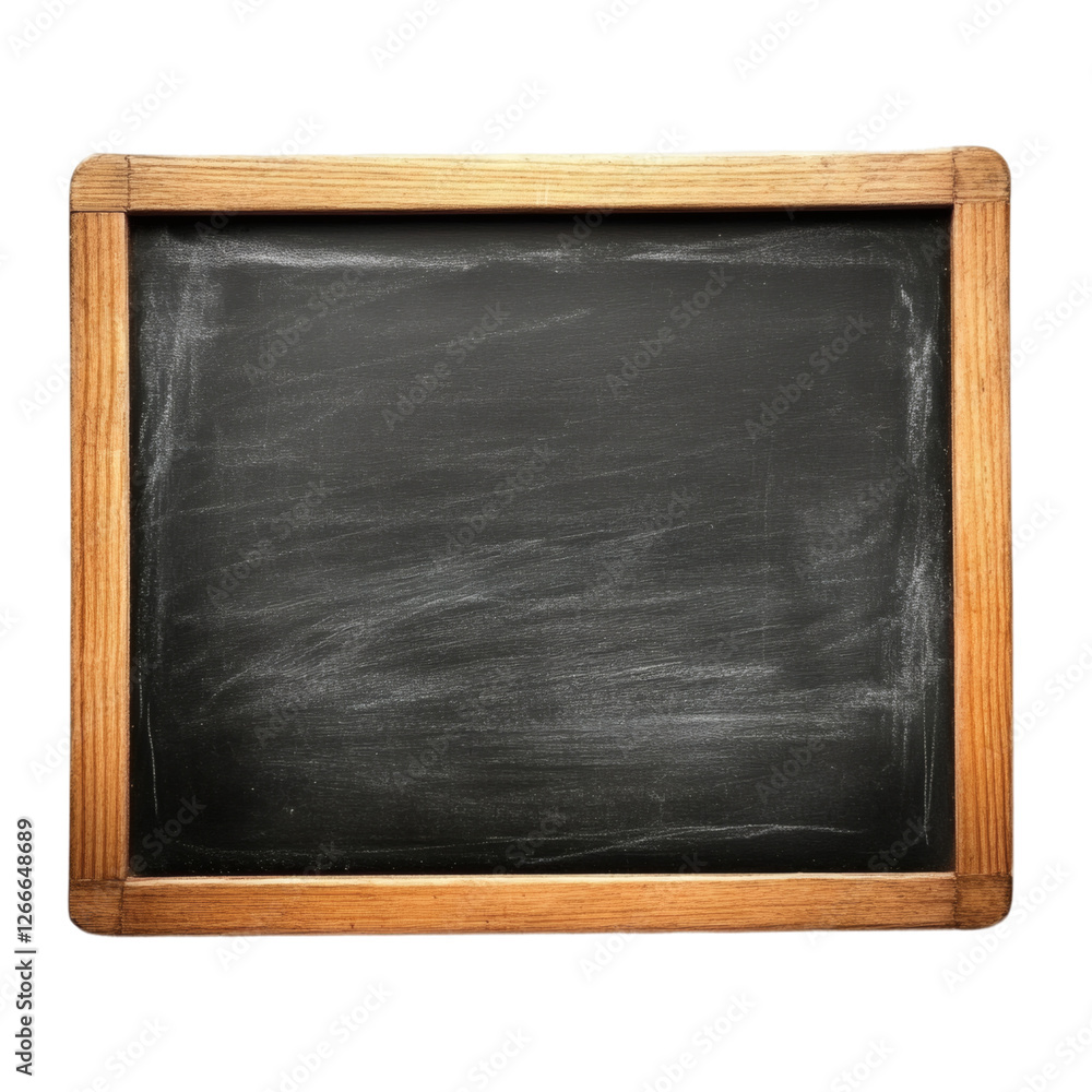Blackboard isolated on a transparent background Blackboard isolated on a transparent background