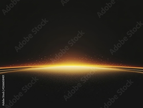 high tech products, wormhole vector design. Horizontal speed lines background