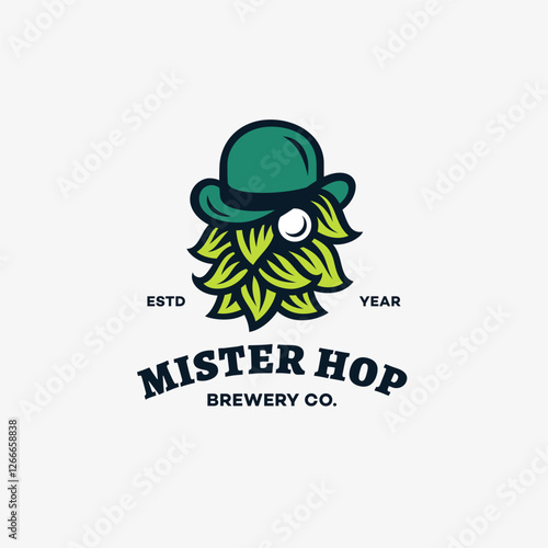 Mister hop brewery logo