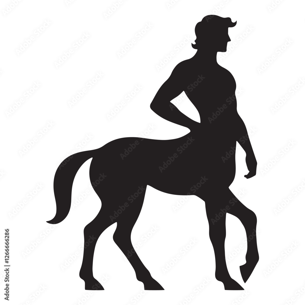Battle-ready Centaur silhouette crafted for heroic fantasy artwork - Centaur illustration - Centaur vector - mythical creature silhouette
Battle-ready Centaur silhouette crafted for heroic fantasy artwork - Centaur illustration - Centaur vector - mythical creature silhouette