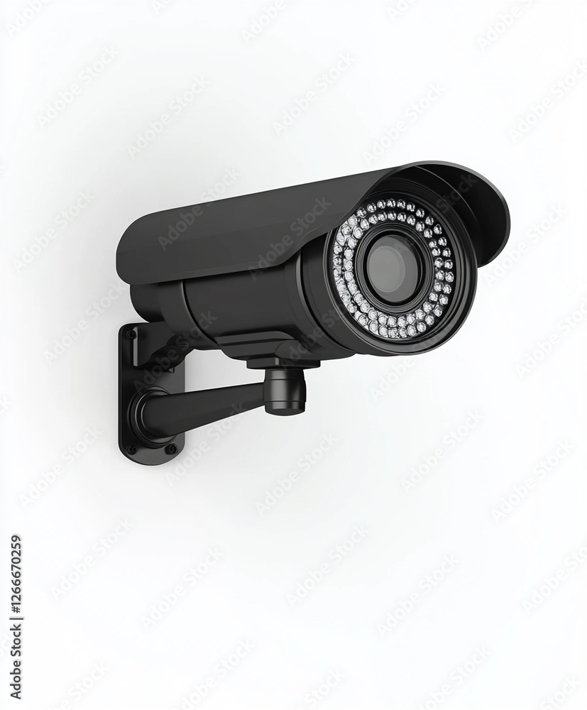 cctv camera on a white background, cctv camera on a white background,